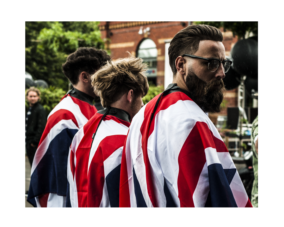 They are back! Our Union Jack Neocapes are now available as part of our celebrations of the Queen's Platinum Jubilee. Why not give your clients the royal (neck!) seal of approval with our stylish Union Jack Neocape?
Click on bio for details.