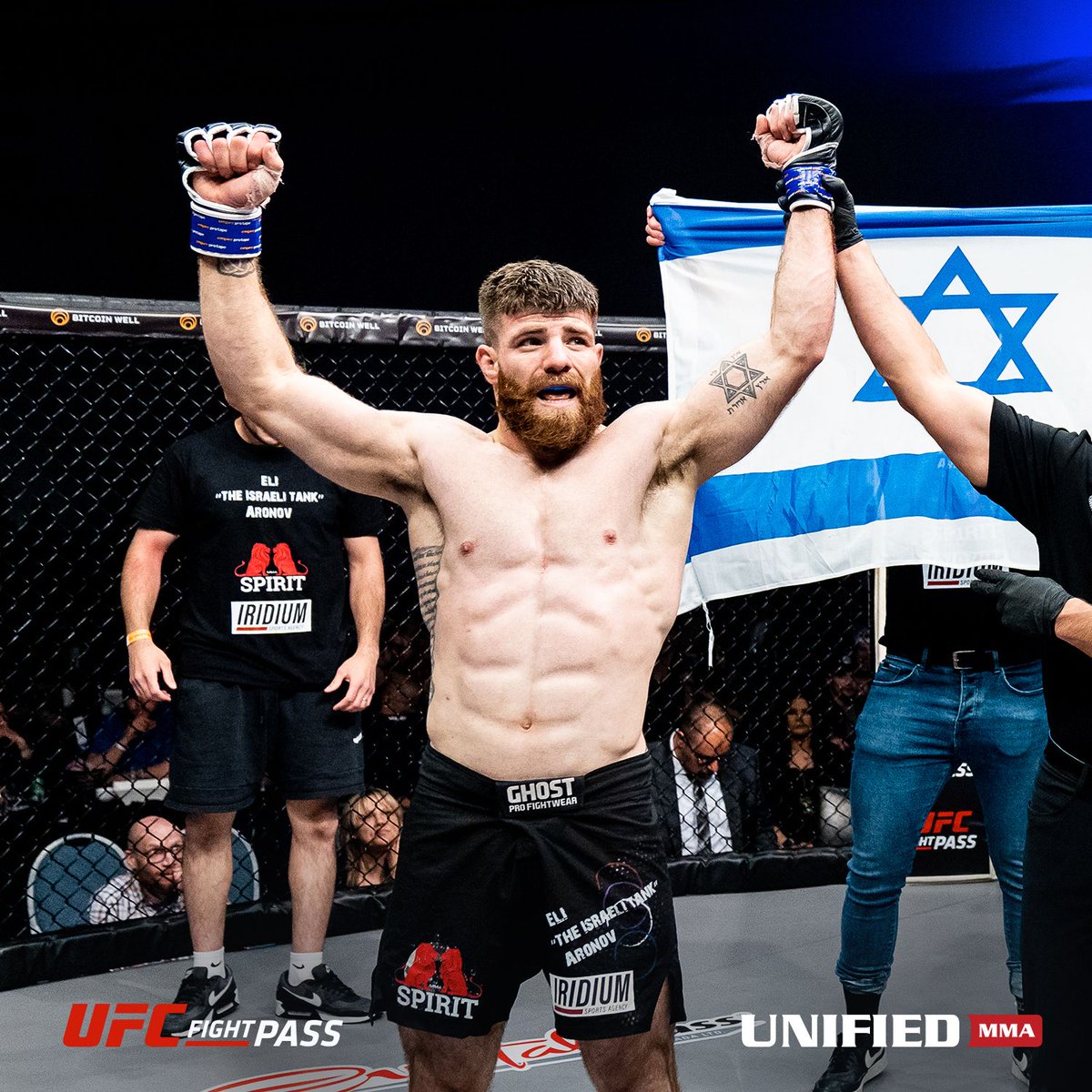 unifiedmma's tweet photo. #Unified45 Results: Eli Aronov def. Mariusz Ksiazkiewicz by submission in Round 2 (4:32) on Friday at @RiverCreeCasino on @UFCFightPass

WATCH ➡️ https://t.co/xTnruLfsiZ https://t.co/0B8u0kaVwh