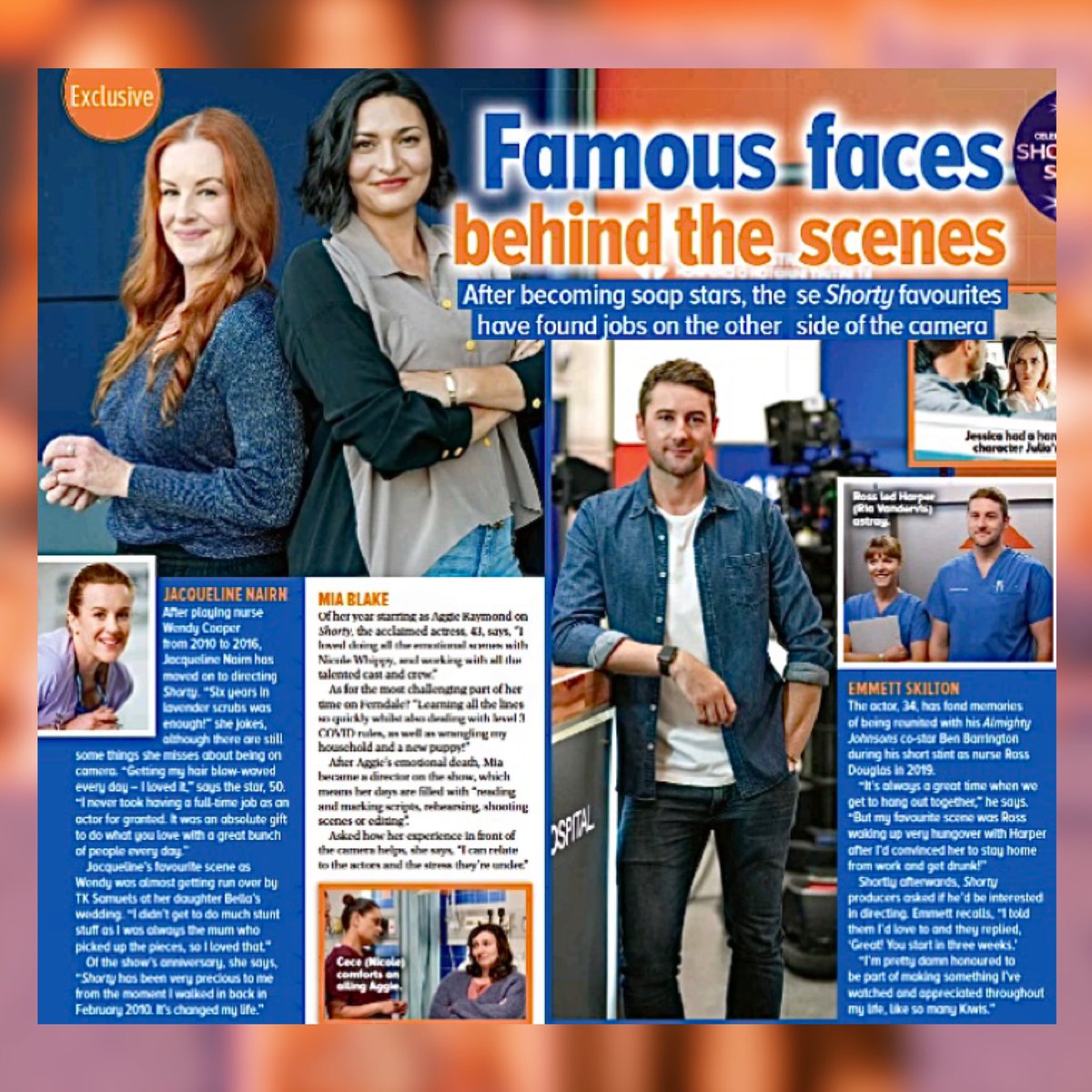 So proud of these two schnickerdoodles 🧡 @emmettskilton <a href="/JacquelineNairn/">Jacqueline Nairn</a> <a href="/ShortlandTweet/">Shortland Street</a> #ShortlandStreet #ShortlandStreet30