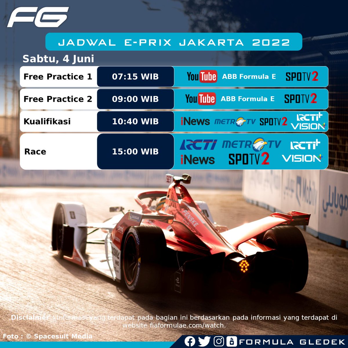 Formula Gledek - Formula E Indonesia tweet media