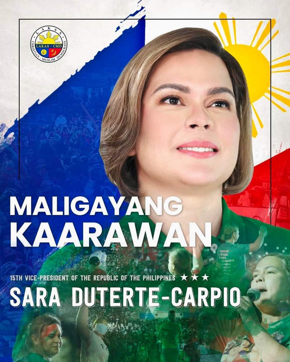 IamGemJune's tweet photo. Before anything else, let me greet this one of the most empowered woman, with "may prinsipyo may isang salita" HAPPY BIRTHDAY our newly elected Vice President! @indaysara 🎉❤💚 Mahal ko ang pilipinas pero mas Mahal kita! emms! #SARADUTERTE #VPSara #SARA2022 https://t.co/0EDV67rusg
