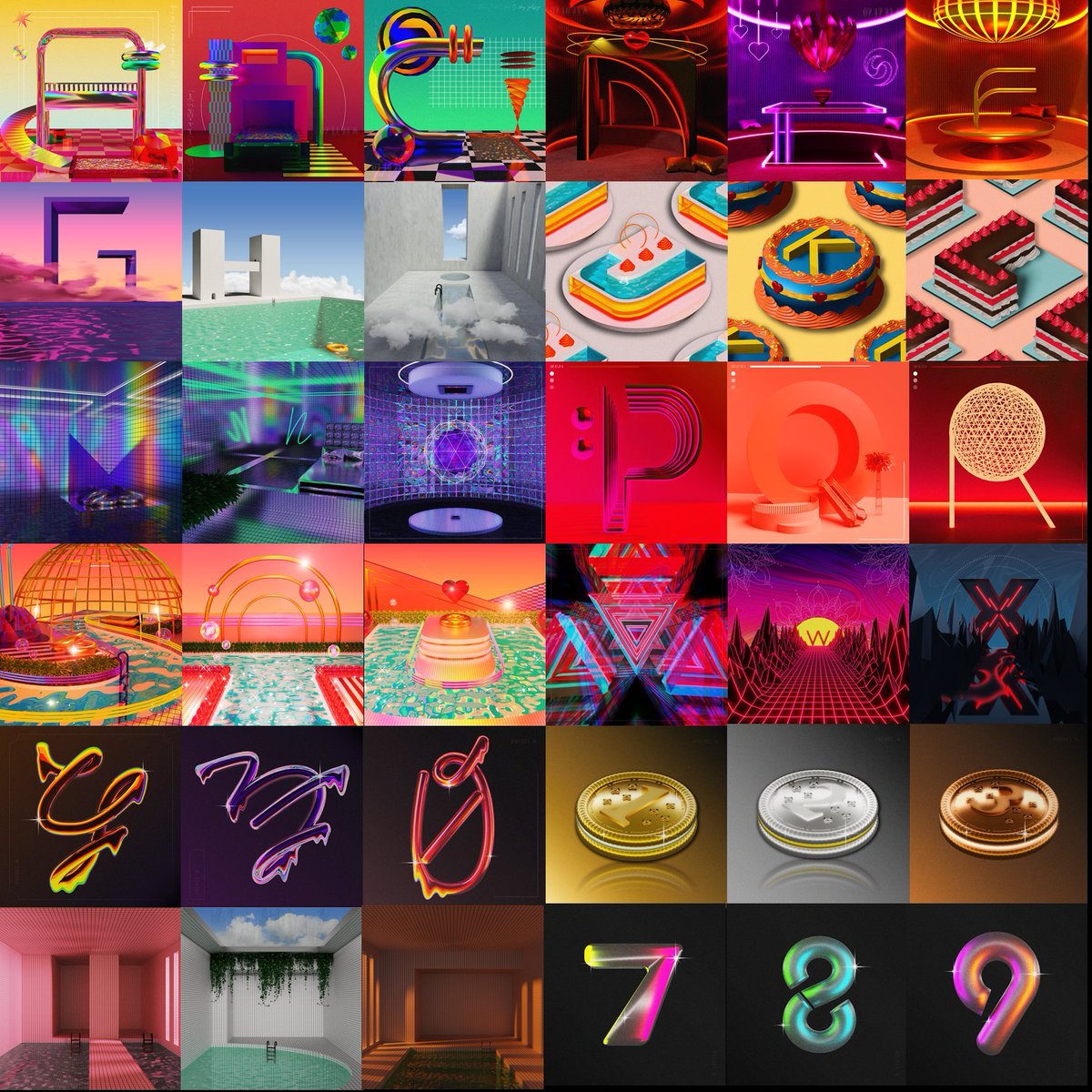 _clairerity_'s tweet photo. My 30 Days of Type project is now on #OBJKT ✨ All 1/1s 💖

https://t.co/U3S8uq6uQN

#NFT #NFTCommunity #tezos #CleanNFT #objktnft #NFTProject https://t.co/881JhaQV6Y