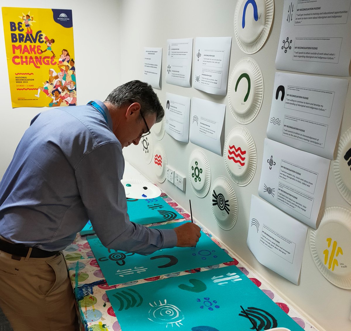 #NationalReconciliationWeek kicked off yesterday, we launched our #RAP, #AcknowledgementofCountry &amp; Reconciliation Pledge artwork. Thanks Team TC for your support on creating a culturally safe workplace! #NRW2022 #BeBraveMakeChange <a href="/CleanawayAU/">CleanawayAU</a> @myTOMRA_Aus <a href="/NSW_EPA/">NSW EPA</a> @NSWGovCDS