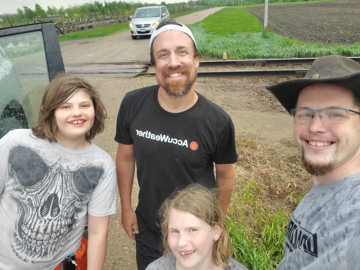 Nathan Loewy (@nathanloewy) on Twitter photo Checked off a bucket list item today by meeting <a href="/ReedTimmerAccu/">Reed Timmer (parody)</a>! We chased the same storm that caused damage just outside Plato, MN. Trees down/damaged buildings/car flipped into a ditch/tipped over semi trailer. Possible #tornado? Likely <a href="/NWS/">National Weather Service</a> damage survey tomorrow #mnwx Checked off a bucket list item today by meeting <a href="/ReedTimmerAccu/">Reed Timmer (parody)</a>! We chased the same storm that caused damage just outside Plato, MN. Trees down/damaged buildings/car flipped into a ditch/tipped over semi trailer. Possible #tornado? Likely <a href="/NWS/">National Weather Service</a> damage survey tomorrow #mnwx
