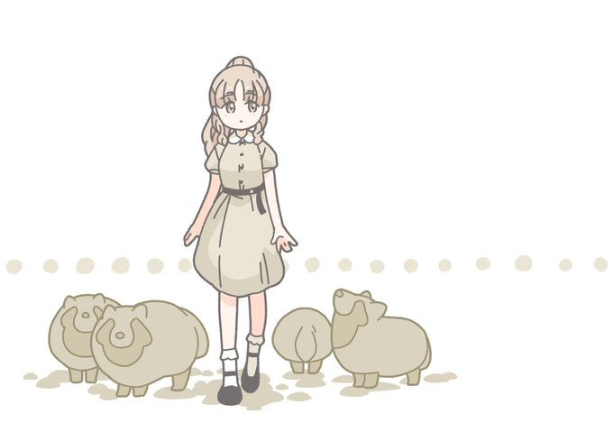 「前髪 羊」のTwitter画像/イラスト(新着)｜5ページ目