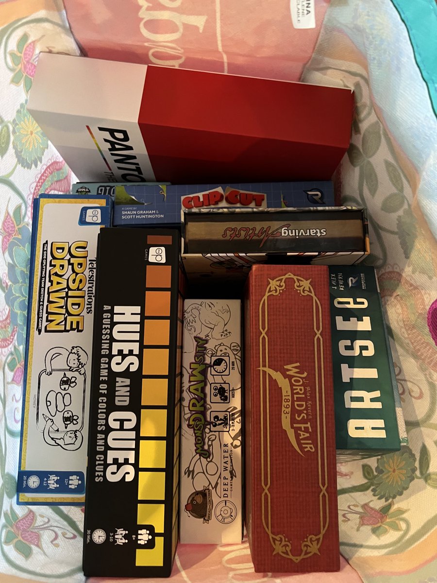 This is the set of games heading to my wife’s classroom this week. That’s a great way to close down the school year!