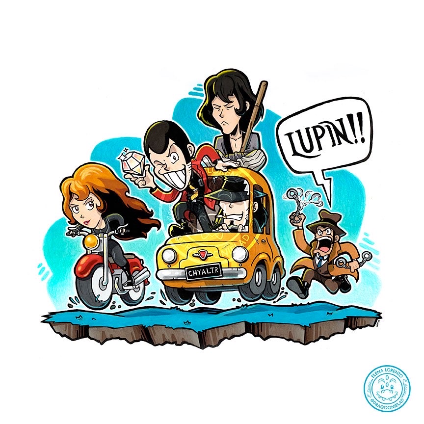 DragoonieLad's tweet photo. “Catch ya later Pops!” -Lupin III

”LUPIIIIIIIN! GET BAKC HERE!“ - Inspector  Zenigata

#LupinIII #CatchYaLater #DaisukeJigen #GoemonIshikawa #FujikoMine #LupinIIIFanArt #TonyOliver #RichardEpcar #LexLang #MichelleRuff #DougErholtz #DanLorge #LupinTheThird #LupinTheThirdFanArt https://t.co/T6kpQA9NIO