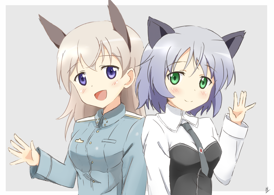 平沢唯 ,中野梓 「#今月描いた絵を晒そう 」|MA-2㌠のイラスト