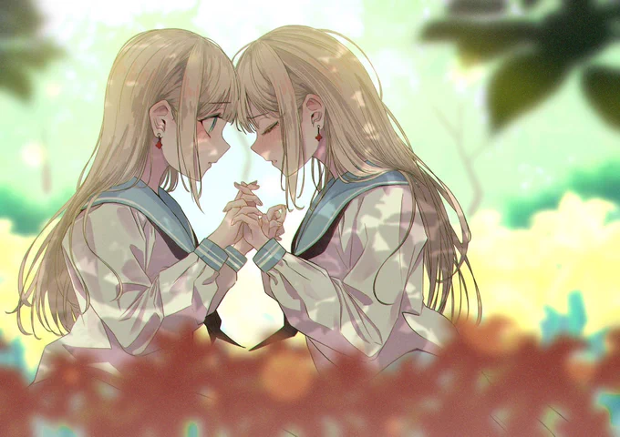 #今月描いた絵を晒そう #創作百合
来月もたくさん描きます✒️ 