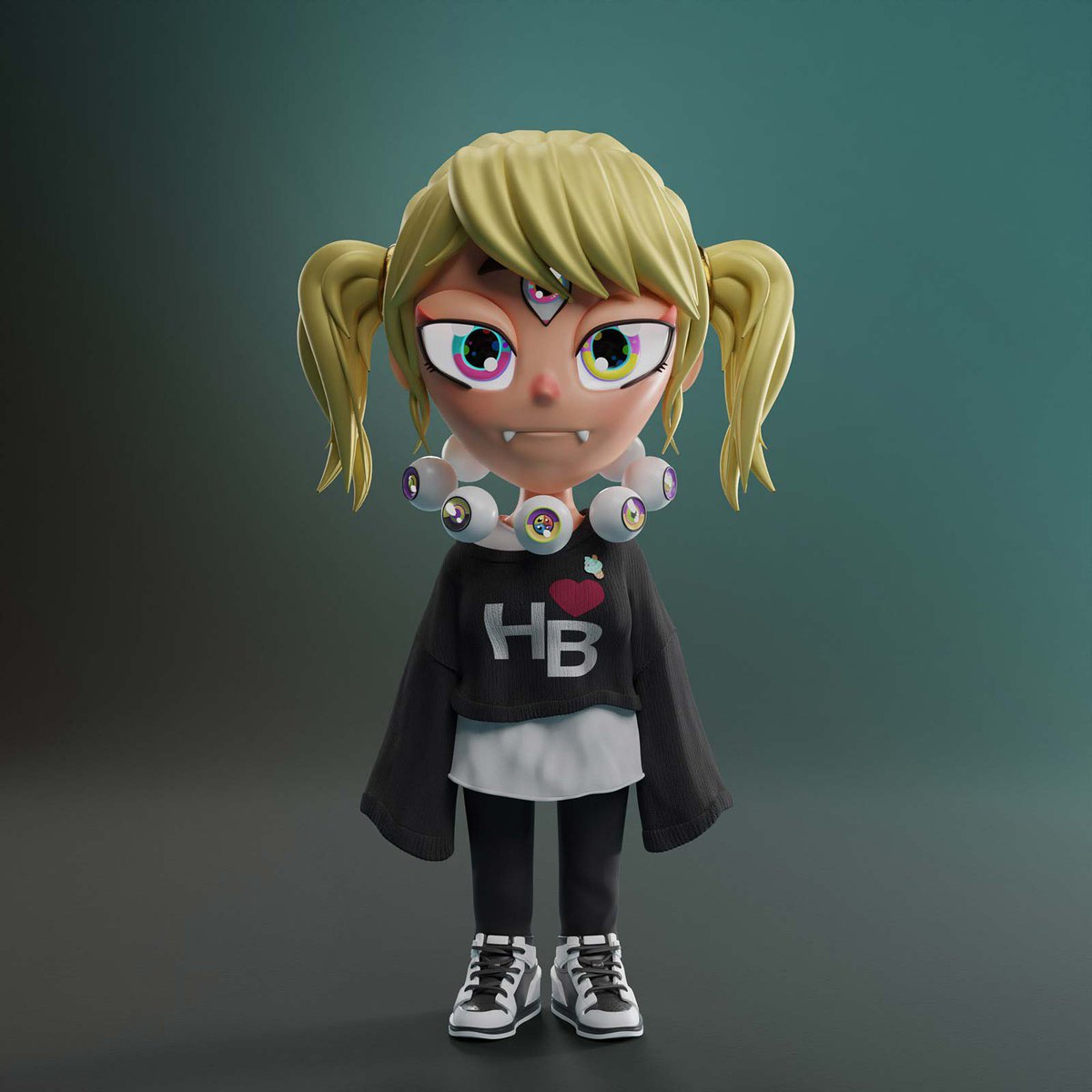 lammmzk's tweet photo. GET IT！my 3 eyes /gachapon @KarafuruNFT @HYPEBEAST  @atmos_tokyo  LFG 🔥✨ https://t.co/TaHznlXx9p