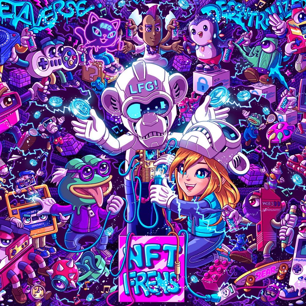 kissroses76's tweet photo. GM NFT frens☕️☕️☕️🥱😪
My artwork was finished last night. I put it on FND
https://t.co/WixVKArheR

Today I will find delicious food to eat to the fullest.
Have a good day💖 https://t.co/6yNPxnG1I0