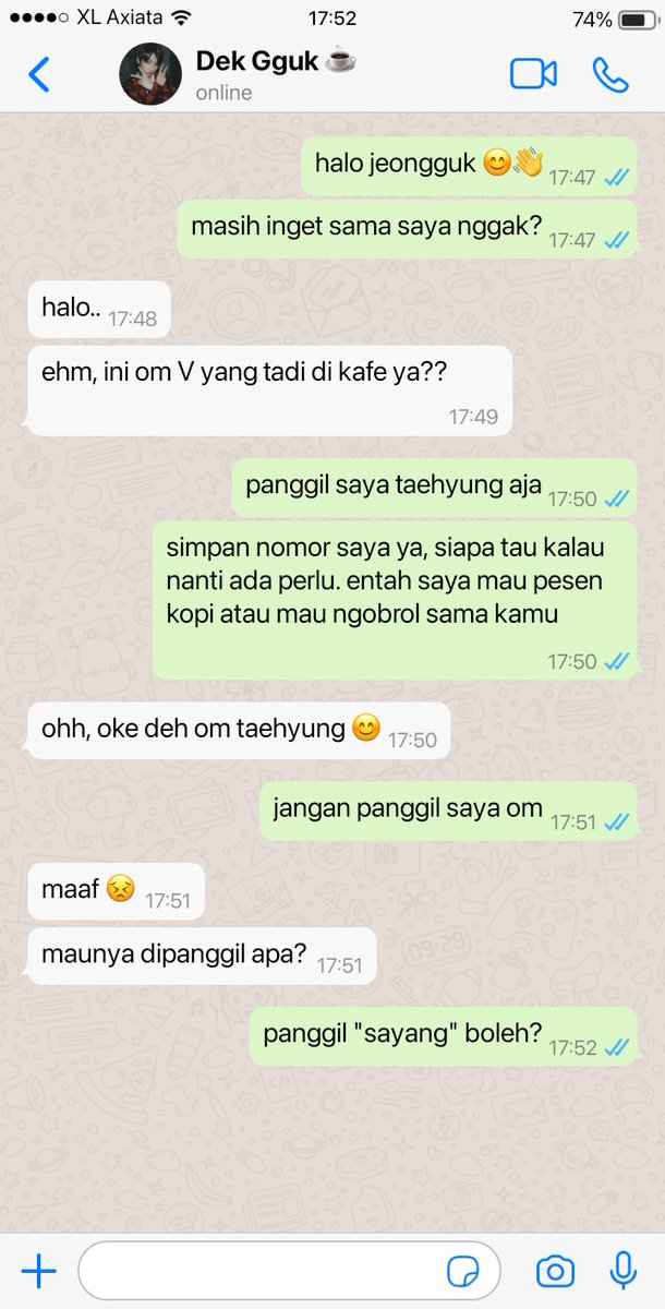 kucingbrutaal's tweet photo. TAEKOOK AU ⛓

 • Maffeé 

Mafia Kim mencurigai salah satu kafe yang diduga sebagai markas musuh. Namun bukannya fokus dengan misi, Kim justru malah naksir dengan barista lucu yang bekerja disana. ☕ https://t.co/QWdiKYDX2f