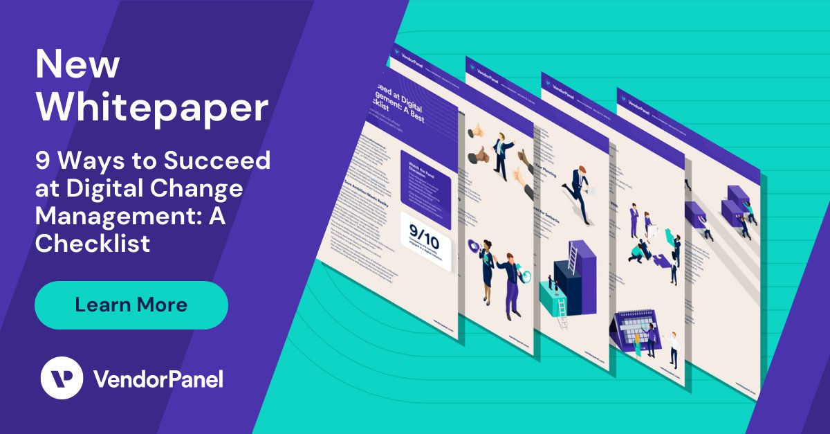 VendorPanel's tweet image. If you're planning on spearheading digital transformation at your company, this whitepaper on how you can best go about it is a must-read for you. #digitaltransformation
hubs.li/Q01cqyd20