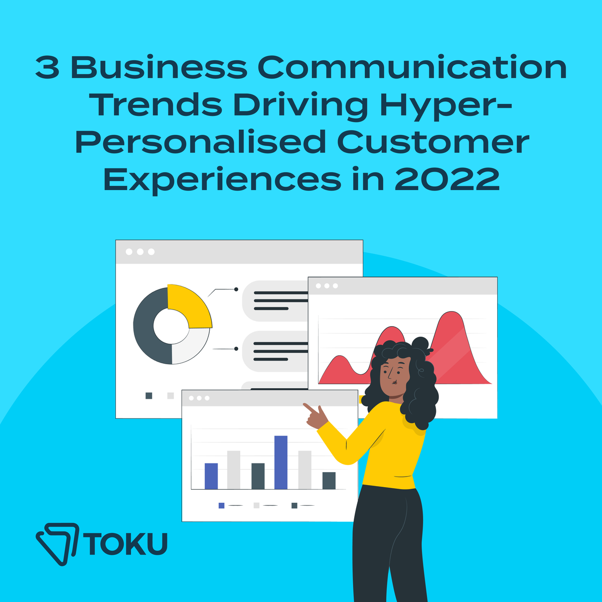 TokuGlobal's tweet photo. The customer journey has been reshaped with more touchpoints and channels than ever. 

Thomas Laboulle, @TokuGlobal's Founder &amp; CEO, shared with @TheFastMode 3 #businesscommunication trends that will shape hyper-personalised #customerexperience in 2022. 

https://t.co/xQJGH7FI3h https://t.co/oFfDf9yK21