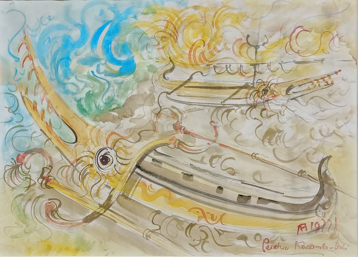 paimai_sg's tweet photo. #affandi #art #oilpainting #
Affandi是印尼的油画家,作品色彩十分大胆,线条张扬,放荡不羁,二战结束后,随着东南亚殖民地的结束,艺术与各种宗教教育活动在印尼开始复苏,百废待兴,艺术界以表现主义领军人物Affandi影响了整个印尼的艺术审美 https://t.co/shdbtewnLO