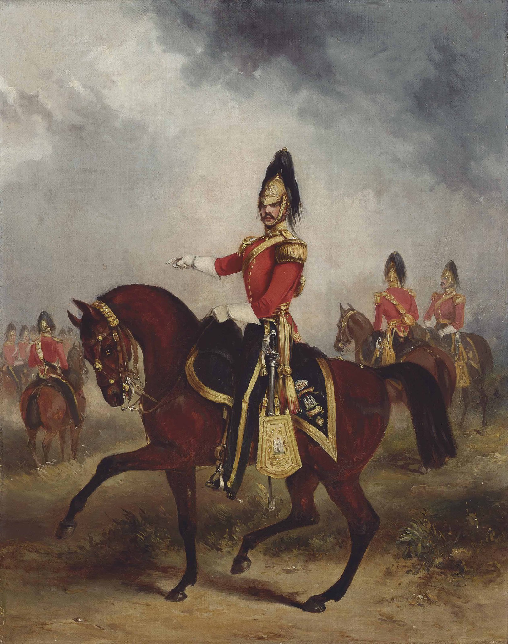 Chris Balster on Twitter "Equestrian portrait of Captain Thomas Fraser