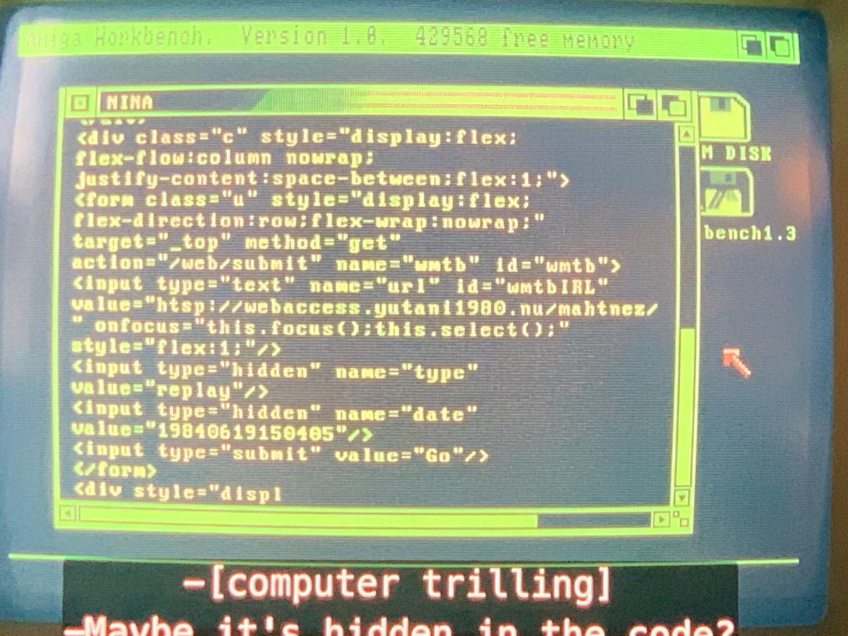 So apparently the latest season of #StrangerThings  has some hacking scenes, and you all know how well Hollywood and hacking scenes go together?

Suzie HACKS the government by decoding HTML and the HTML has CSS using… flexbox

#StrangerThings is set in 1986 lmao