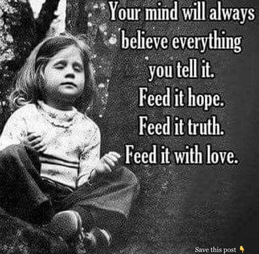 Good morning beautiful ladies and handsome gents.

Be kind to yourself, think and speak good things over your life. 

A blessed Tuesday family.❤❤❤