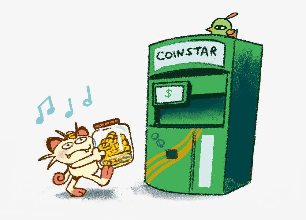 「cashing in 」|Louie Zongのイラスト