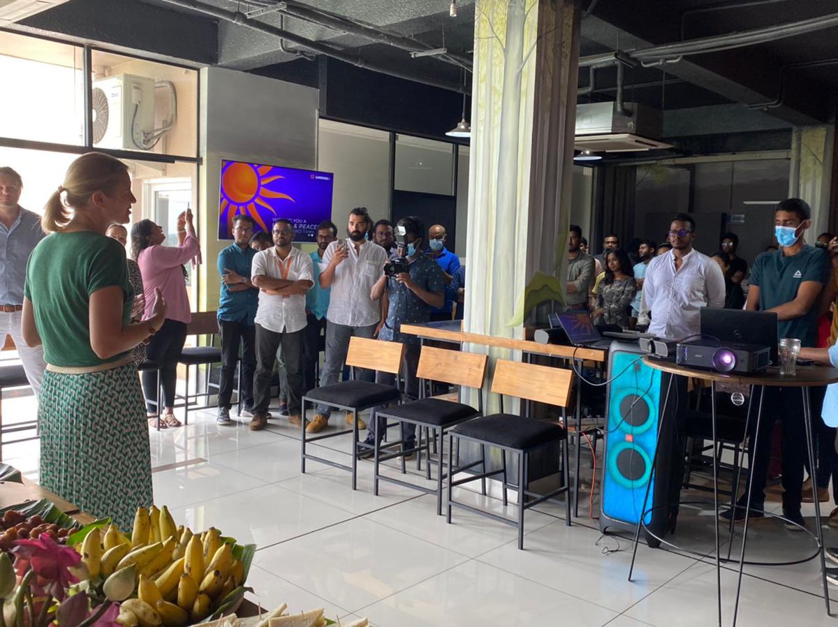 The past weeks I visited two 🇳🇱 software companies in #Colombo, <a href="/GapstarsIT/">Gapstars</a> &amp; <a href="/sanacommerce/">Sana Commerce</a>, both committed to quality and responsible business. It was inspiring to meet the management &amp; staff and to experience their professionalism &amp; positive engagement, despite the challenges.