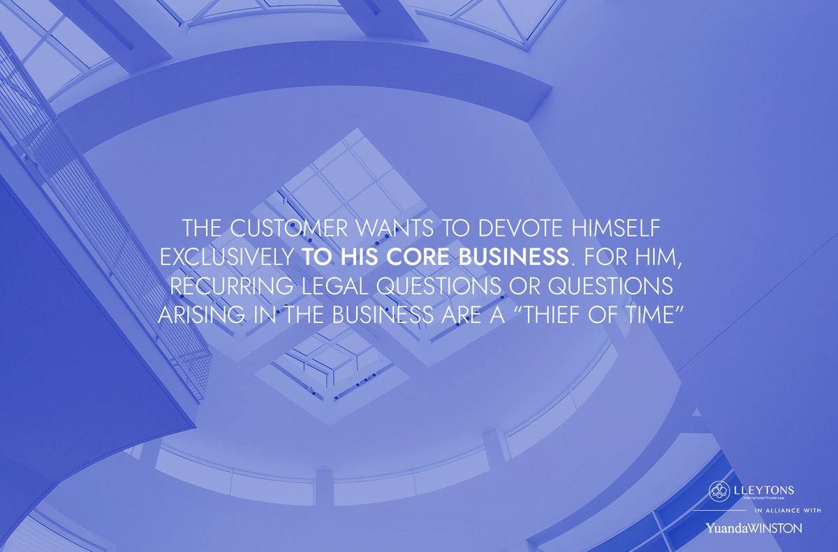 LleytonsLawFirm's tweet photo. At Lleytons we understand our customers' demand for speed and we work tirelessly to meet it.

Discover our T.U.M.E. Method here: https://t.co/wV09SpDWjz

#law #international https://t.co/NtsU9STOB1