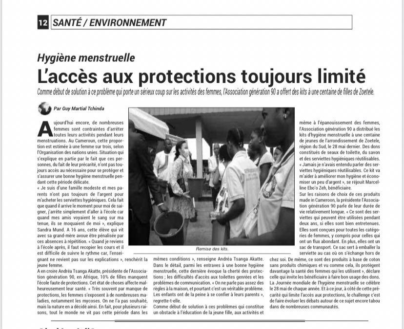generationcm's tweet photo. Clin d’œil de #Mutations @MutationsOnline et #LeMessager 🙂
▶️ Édition du jour (31/05/22) à retrouver dans tous les kiosques du pays. #GenerationCM #SOSKitHygiene https://t.co/VM9rrRZYBM