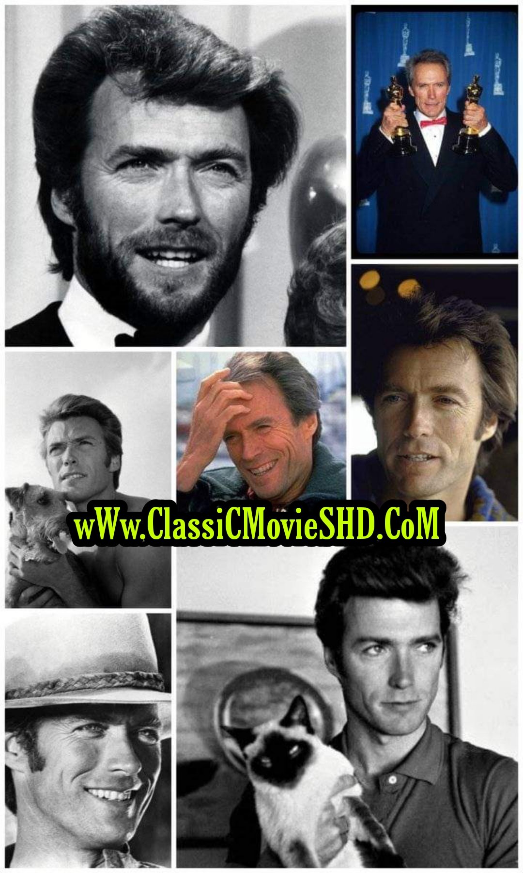 Happy Birthday num 92 to
CLINT EASTWOOD,
May 31st, 1930   All movies online  