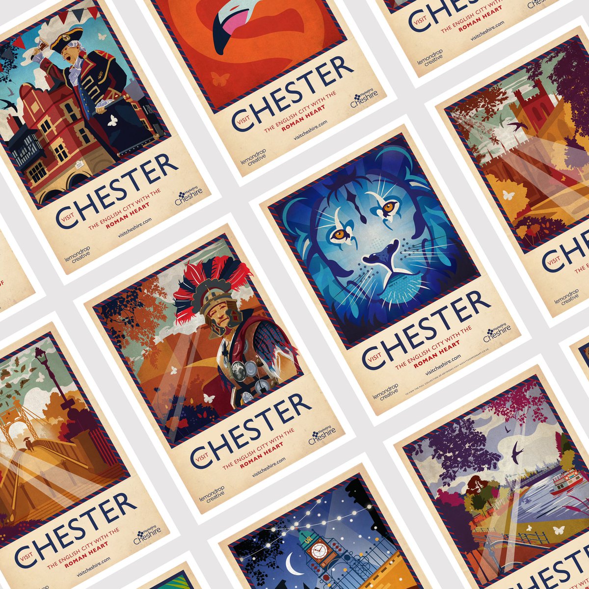 nickythompsona1's tweet photo. The #madeinchester collection… #chester #chesterart https://t.co/E6Q5XmWTXl