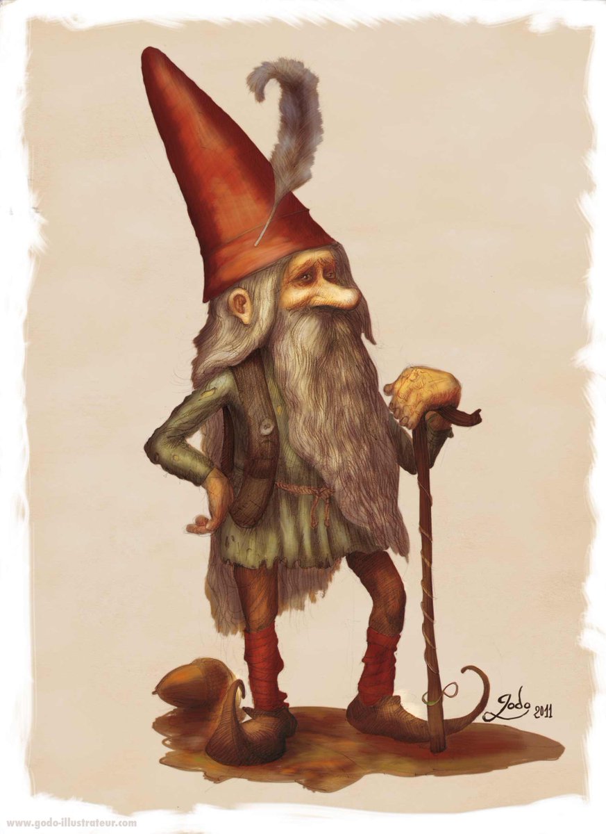 NeuKelte's tweet photo. #FairyTaleTuesday: A #lutin (in French [lytɛ̃]) is a type of hobgoblin. A French fairy tale, "Le Prince Lutin", written in 1697 by Marie Catherine d'Aulnoy has a description of the "air, water &amp; terrestrial lutin": "You are invisible when you like it; you cross in one moment
1/3 https://t.co/wWbynpJfqs