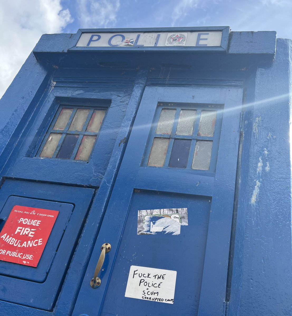 RealDonaldDalek's tweet photo. Found the new Tardis https://t.co/CAoBI8VH21