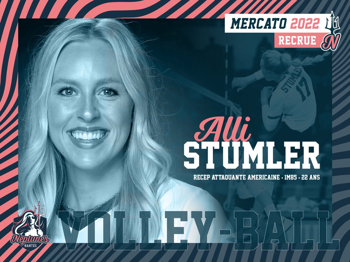 🚨[MERCATO #VolleyLAF]🏐 
➡️ Alli STUMLER, la nouvelle pépite US débarque à Nantes !

🧐 Retrouvez l'intégralité du communiqué : 
👉  volleyballnantes.com/post/alli-stum…

<a href="/LNVofficiel/">LNV</a> @FFvolley <a href="/CEVolleyball/">European Volleyball</a> @NeptunesNantes