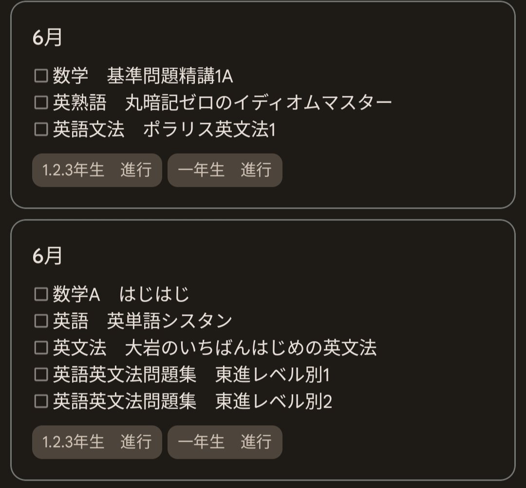 ミラ東大志望の高１生on Twitter 今月の勉強目標 ミラの勉強記錄https T Co Vr7zjgeevm Twitter