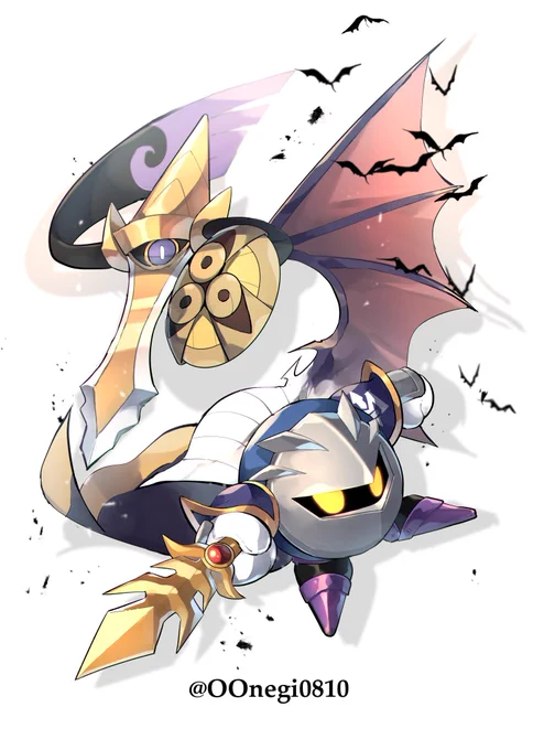 メタナイトとギルガルド⚔️
バルフレイナイトとウルガモス🦋 