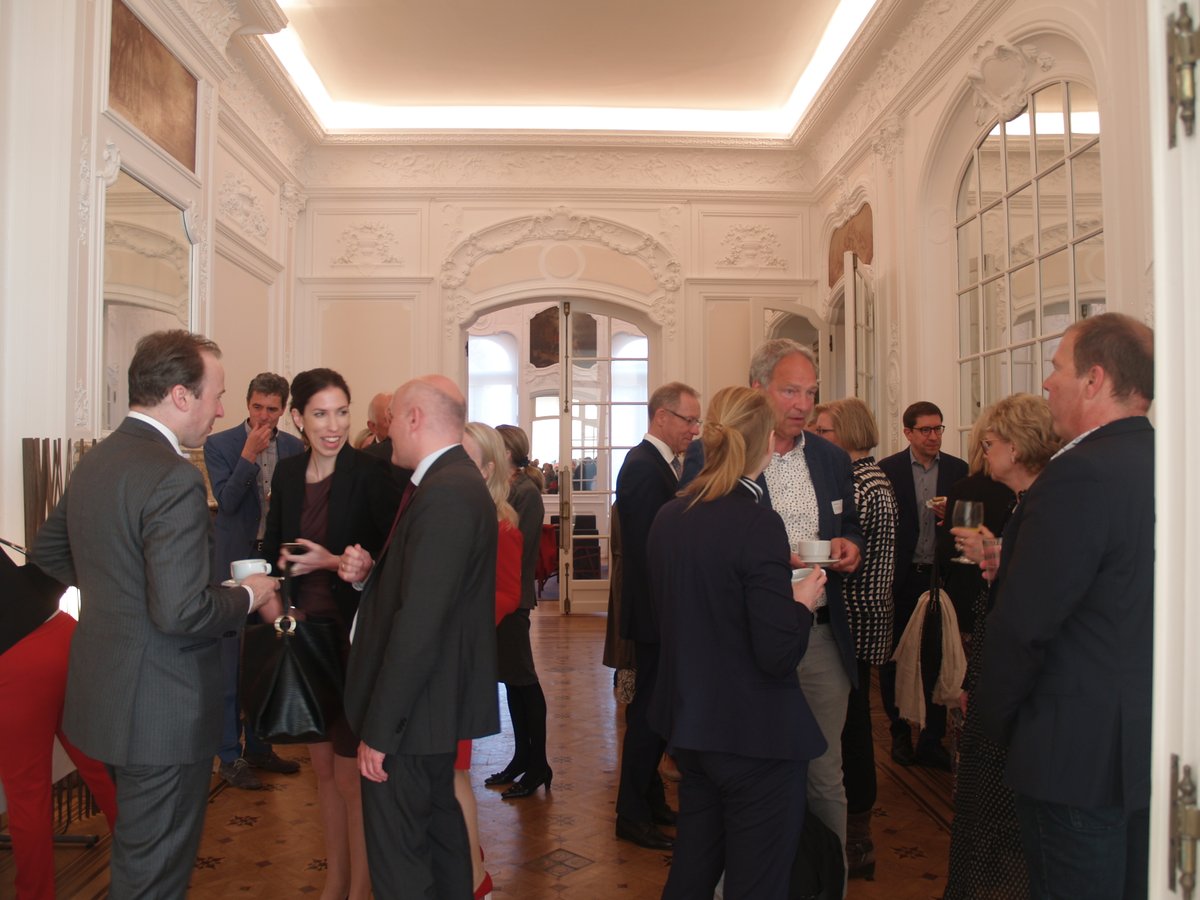UAS4EUROPE's tweet photo. ๐ฅ Yesterday, we held our Croissant Event on (female) entrepreneurship @SwissmissionEU together with young entrepreneurs from #Capsuleapp & @naturested, a political panel incl. ITRE Vice-Chair @linagalvezmunoz and @LucianaVaccaro_ and 50 stakeholders from Brussels and beyond ๐ https://t.co/A9gNNxUkVv
