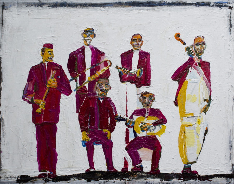 davidxgreen's tweet photo. 12 June @OAK_N4 come on down for blues, wine and new artwork by #kylebanner and very good wine... did I mention the wine?
'#finsburypark #londonart #jealousgallery #londonblues #livemusicinlondon #artinlondon #bruteart #paintingsofmusicians #buddybolden https://t.co/eFfGDn2sIr