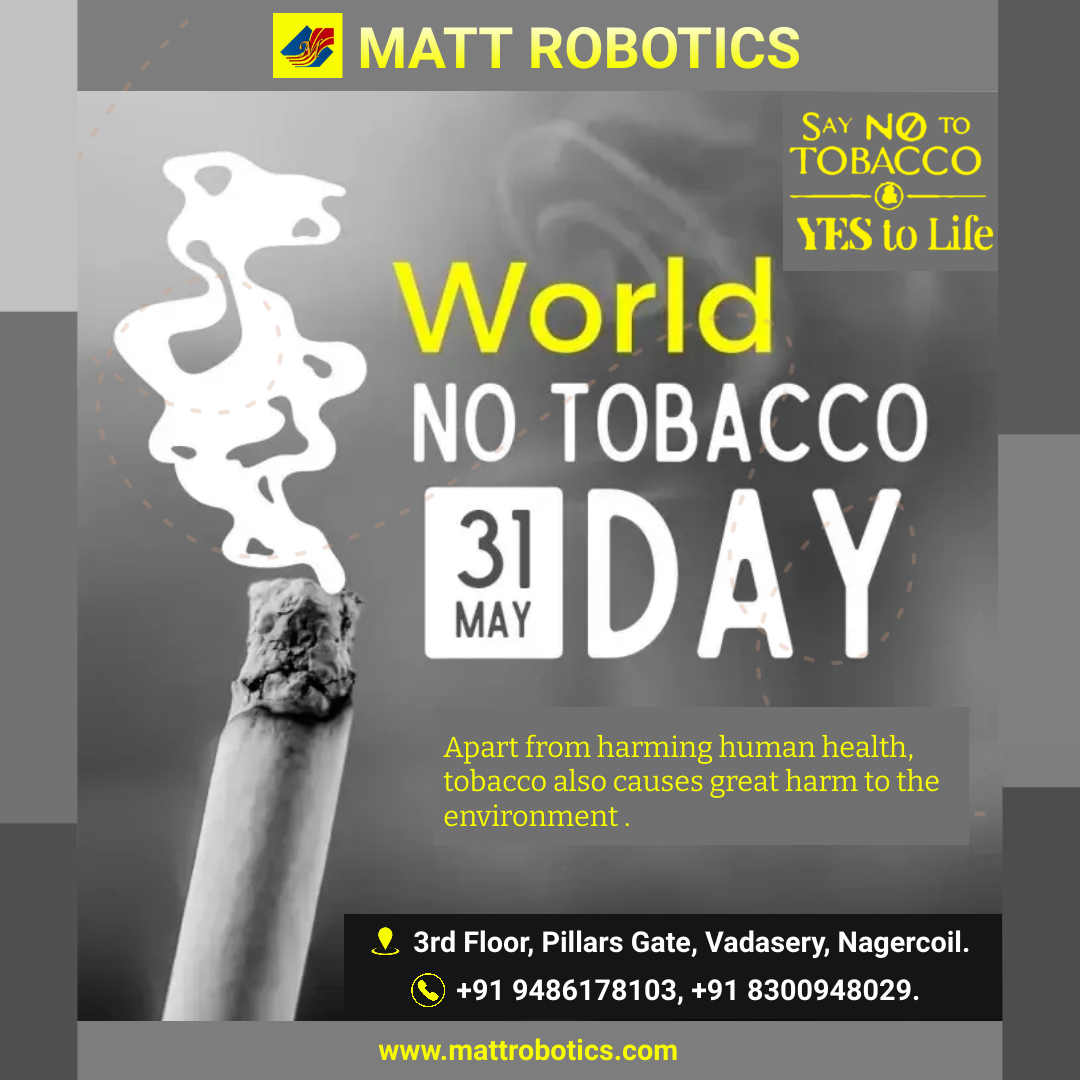 matt_robotics's tweet photo. It's WorldNoTobaccoDay!
Tobacco is killing us &amp; our 🌎🌍🌏
.
#WorldNoTobaccoDay #WorldNoTobaccoDay2022 #TobaccoExposed #tobacco #TobaccoDay #NoTobacco #NoTobaccoDay #NoTobaccoDay2022 https://t.co/oWnZWOdU9K