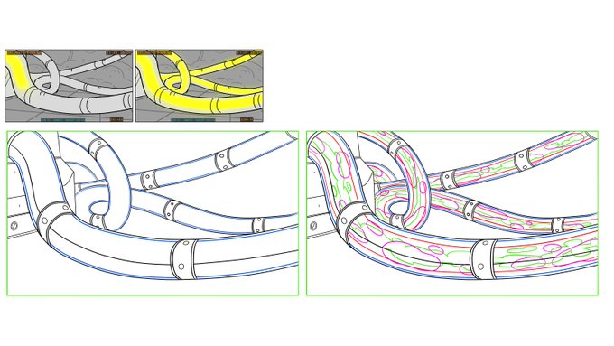 Don't think I've posted my FX design work on here but here are a couple of blobs and stringy things from "King's Tide" #TOHSPOILERS 