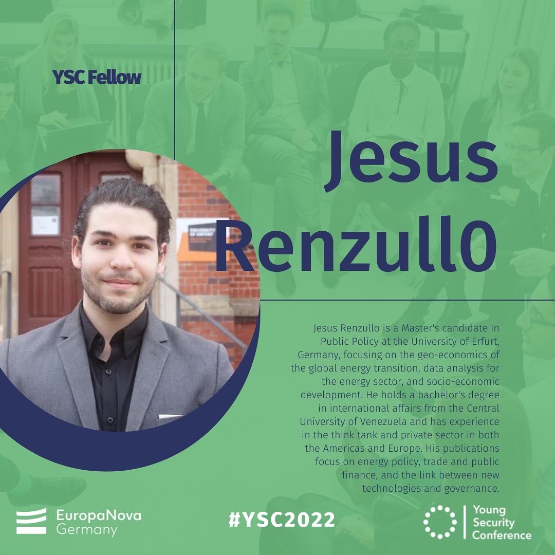 We are excited to be hosting over 20 Young Security Conference fellows from across Europe with varying backgrounds. We place our fellows at the heart of the #YSC22 not only to enrich debates on EU security, but also to ensure young people are included in decision making!