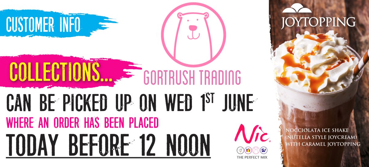 Please read Gortrush collections info prior to holiday closures this week. Call +44 (0) 28 8224 1513 to place your orders.