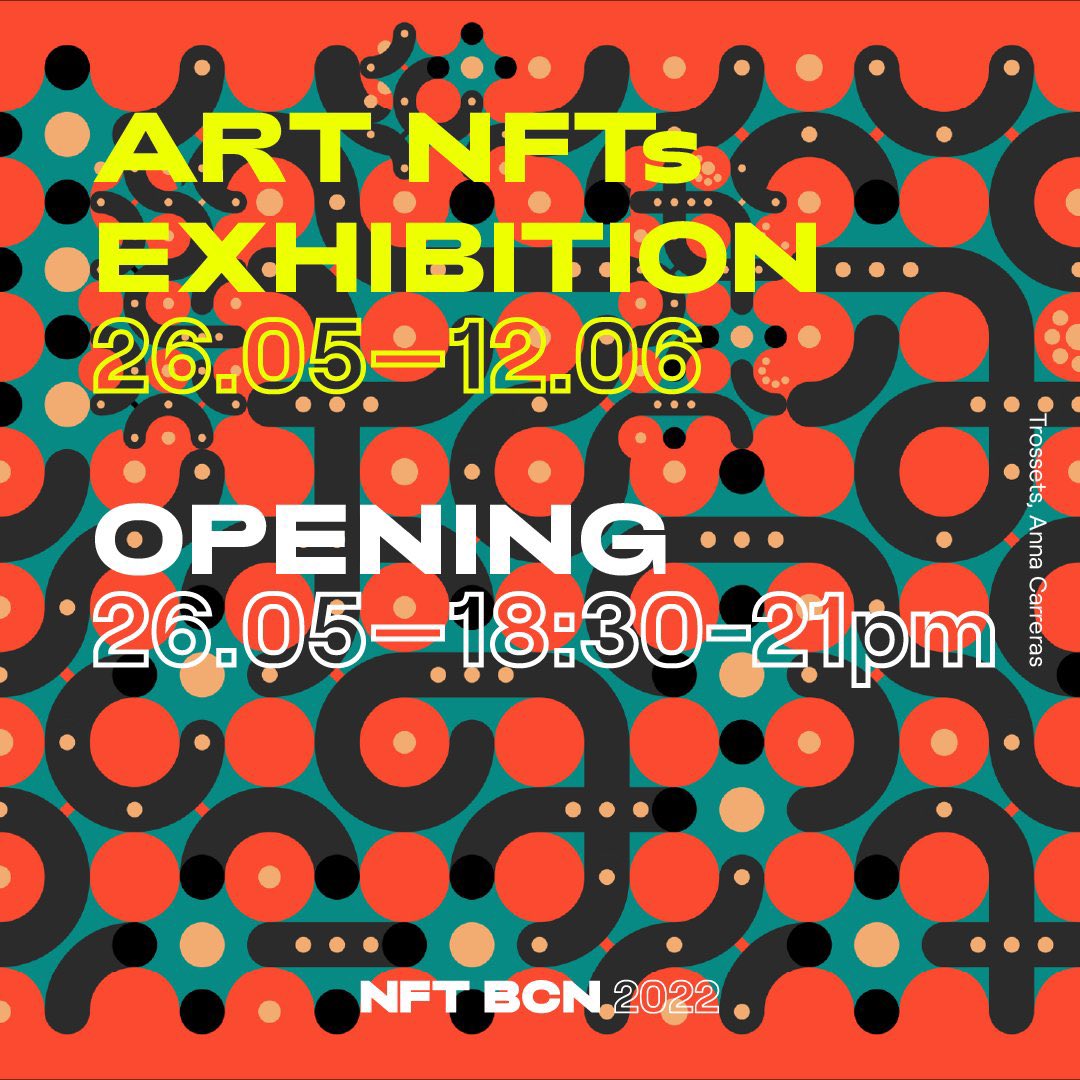Skountart's tweet photo. Happy to be part of @nftbarcelona 
Expo. along with many great artist and friends.
@Ju5tinC4se @susanabubbles 
@TaraMcPherson @carreras_anna @La_Miss_Van Kenor @solimanlopez  @albertodeblobs  @albagcorral @vjentter @driagil @lxtxcx @pabloAlpe_ @ascii_bit    @FousionGallery + https://t.co/670oekr0Q5