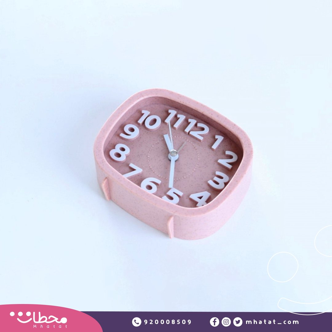 ساعة بشكل بيضاوي مستطيل، بألوان فاتحة ومصنوعة من مواد طبيعية شبيهة بالبلاستيك وصديقة للبيئة ⏰
بـ 13.80 ريال

تجدونها في: محطة المنزل > ساعات > ساعة مستطيلة بنية
ow.ly/IxTw50FeaE4