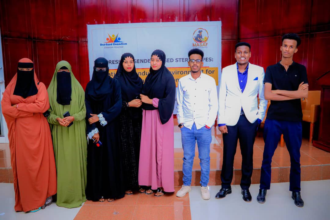 Masaf_org's tweet photo. @Masaf_org has organized a public event in which the youth discussed on addressing gender-based stereotypes: creating a conducive environment for gender equality in #Somaliland. 1/2 https://t.co/TGL3j1RXlI