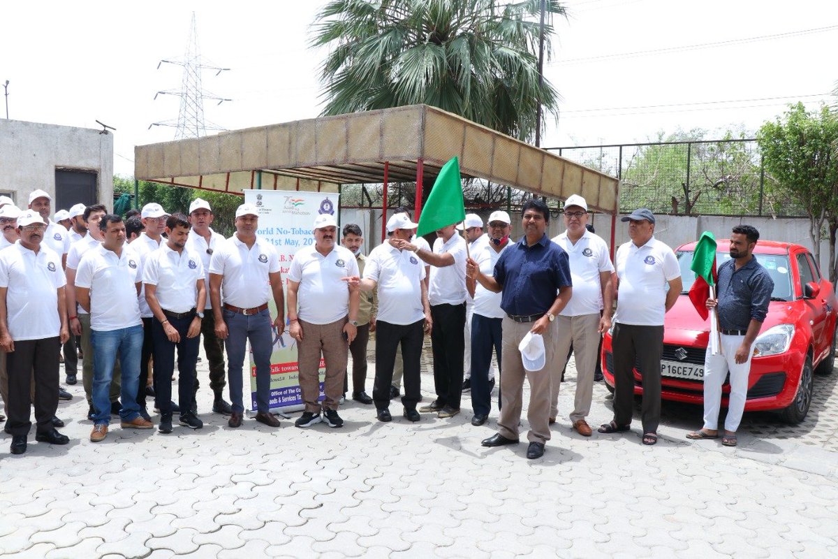 CGSTGBNagar's tweet photo. Under aegis of Azadi ka Amrit Mahotsav,on World No-Tobacco Day-31st May 2022,CGST GBN Commissionerate organized Walkathon with public participation.Let's Walk towards Good Health.
#IndiaAt75
#AmritMahotsav
#Independence2.0
@PMOIndia
@nsitharamanoffc
@cbic_india
@cgstcusmeerut https://t.co/CQqJSTsynk