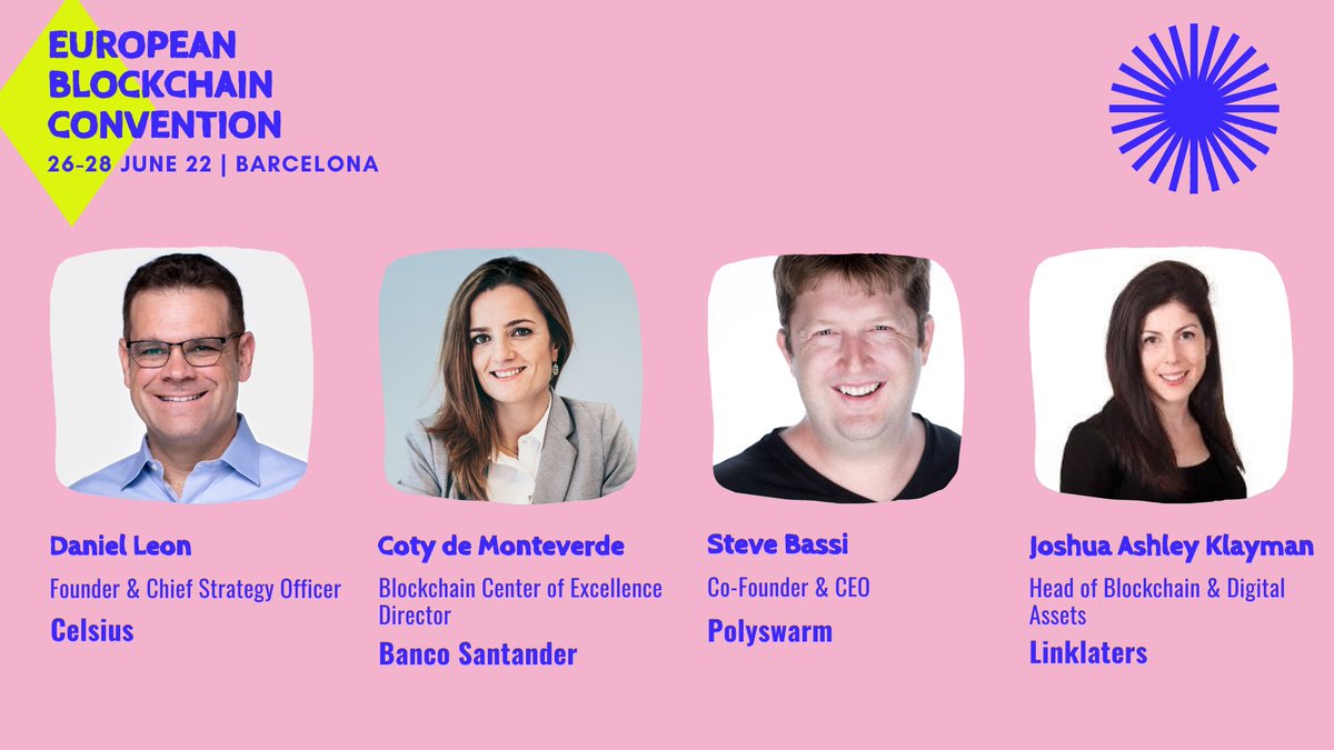 European Blockchain Convention tweet media