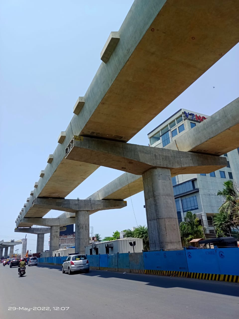 Sunitha Sekar on Twitter "Chennai Metro's phase II work in full swing