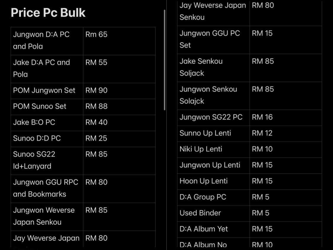 yaoniesbobashop's tweet photo. 🇲🇾WTS | sharing local | help RT

- prio those who tie the most for high demand pcs 
- dm to claim 
- or join channel to claim https://t.co/H1L2nHsqAJ

#pasarENHYPEN #pasarENHYPENmy https://t.co/s4gjchGOrL