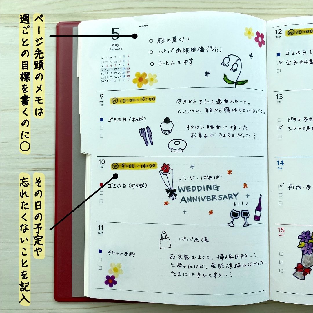 高橋書店 公式 手帳紹介 日記も予定も書きたい人の味方 セパレート式 見開きで1週間分のスケジュール管理ができ 1日ごとの記入スペースが広いのが特長です そのなかでもtorinco 9は 広めのフリースペースに罫線がついた フレキシブルなタイプ 高橋書店 公式 手帳紹介 日記も予定も書きたい人の味方 セパレート式 見開きで1週間分のスケジュール管理ができ 1日ごとの記入スペースが広いのが特長です そのなかでもtorinco 9は 広めのフリースペースに罫線がついた フレキシブルなタイプ