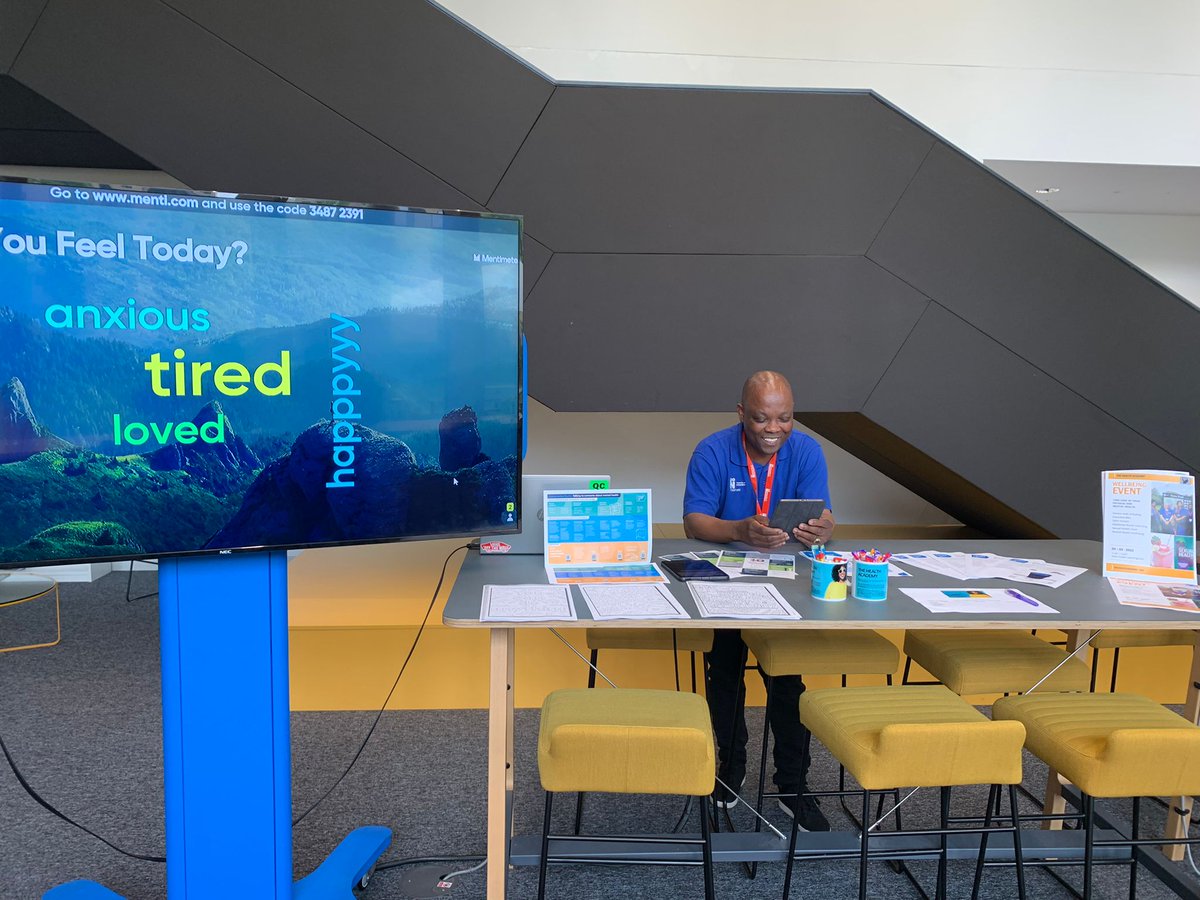 UniNhantsNurse's tweet image. How Do You Feel Today? 
Come and engage with our Health Academy Students this morning. #freesweets
#checkin#haveachat🤗