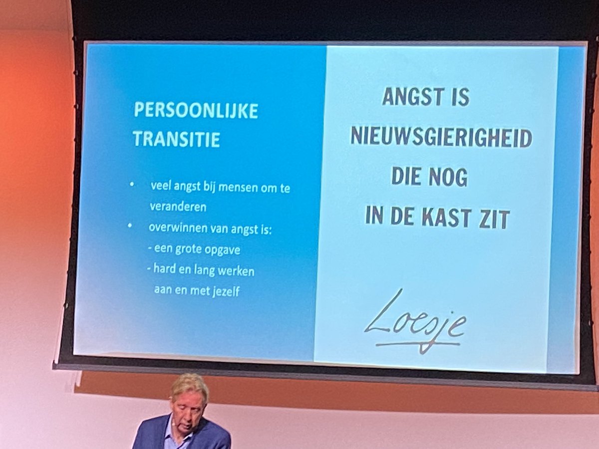 huibfran's tweet photo. ‘Wat is mijn echte missie?’ Mooi appèl van @janrotmans #kairostijd #futureoflearning #otopia @NIPV_NL https://t.co/3Ma9VofJFv