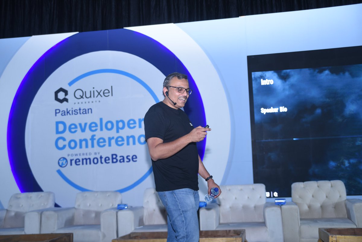 FutureFestPK's tweet photo. Muhammad Sohail Siddiqui raised insightful points on the topic “Real Time 3D, Foundation of the Metaverse” as the keynote speaker at the Developer Conference presented by @quixeltools at Zindigi Future Fest 2022.
#zindigifuturefest #futurefest #Techthesedays #startup #future https://t.co/a3cGg9SOrV